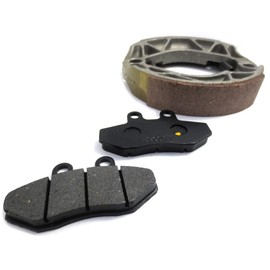 MAXIMASELECT Cygnus X 1/2 Type (2003 - 2013) SE12J / SE44J Early Period Brake Set (Brake Pads/Brake Shoes) Yamaha Replacement Bike Parts Parts Maintenance Brake Parts