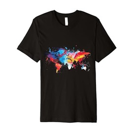 World Map Premium T-Shirt