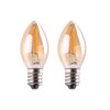 C7 LED Night Light Bulb,Classical Edison Style E12 Candle Base,