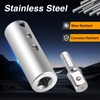 KPALAG Upgraded Stainless Steel Trailer Jack Electric Drill Adapter with