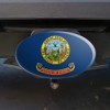GRAPHICS & MORE Idaho State Flag Oval Tow Trailer Hitch