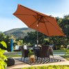 Blissun 7.5 ft Patio Umbrella, Yard Umbrella, Outdoor Market Umbrella