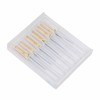 6pcs F1 Endodontic Canal Files Stretchy Metal Portable Rustproof Endodontic