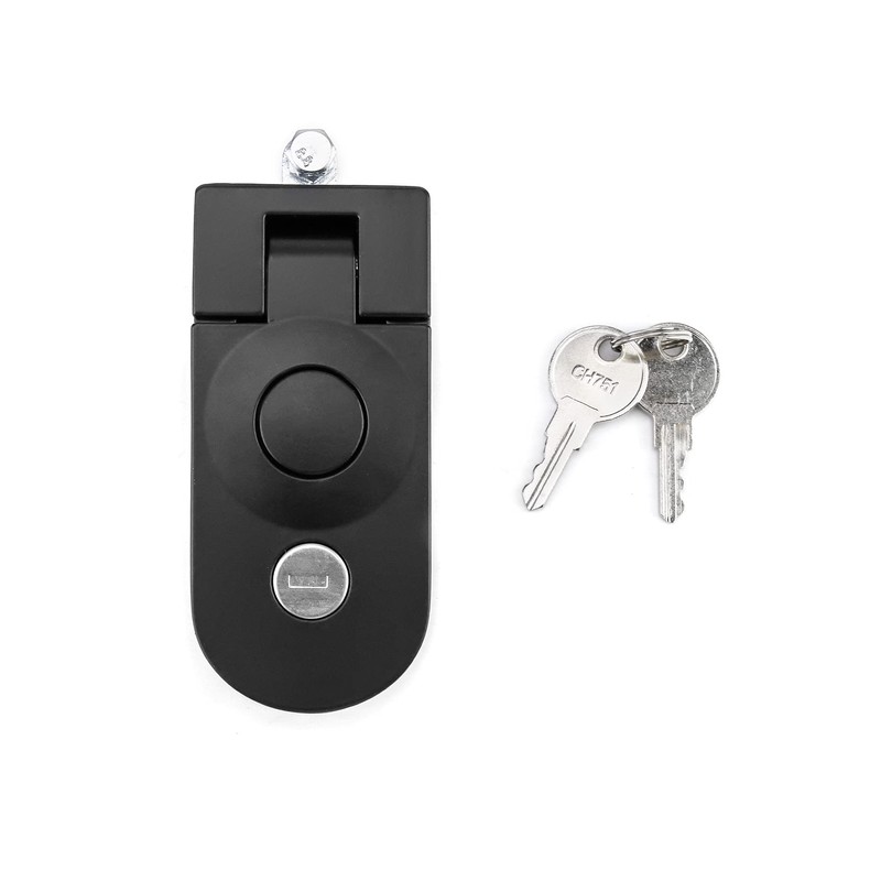 QWORK Adjustable Lever Compression Latch 13/16" Keyed Alike 4 Pack