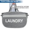 BOSNONA Large Collapsible Laundry Baskets Pop Up Laundry Hamper with