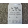 HydrAgear 42 Oz Mega Tumbler Stainless with Stainless Steel Straw