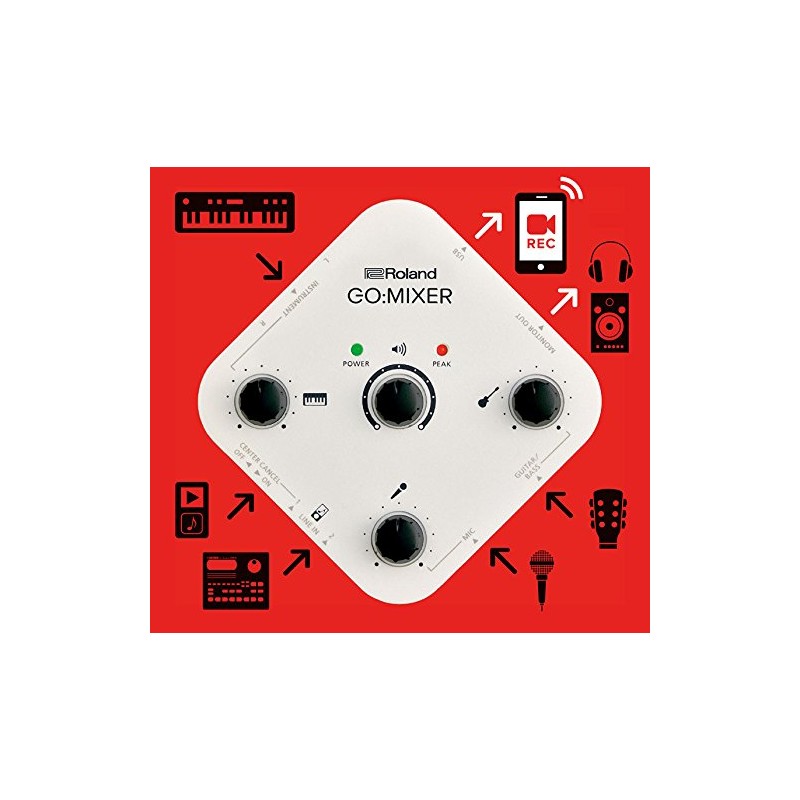 Roland Go Audio Mixer for Smartphones (Refurbished)