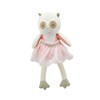 Wilberry WB004118 Dancer Owl Soft Toy Cream