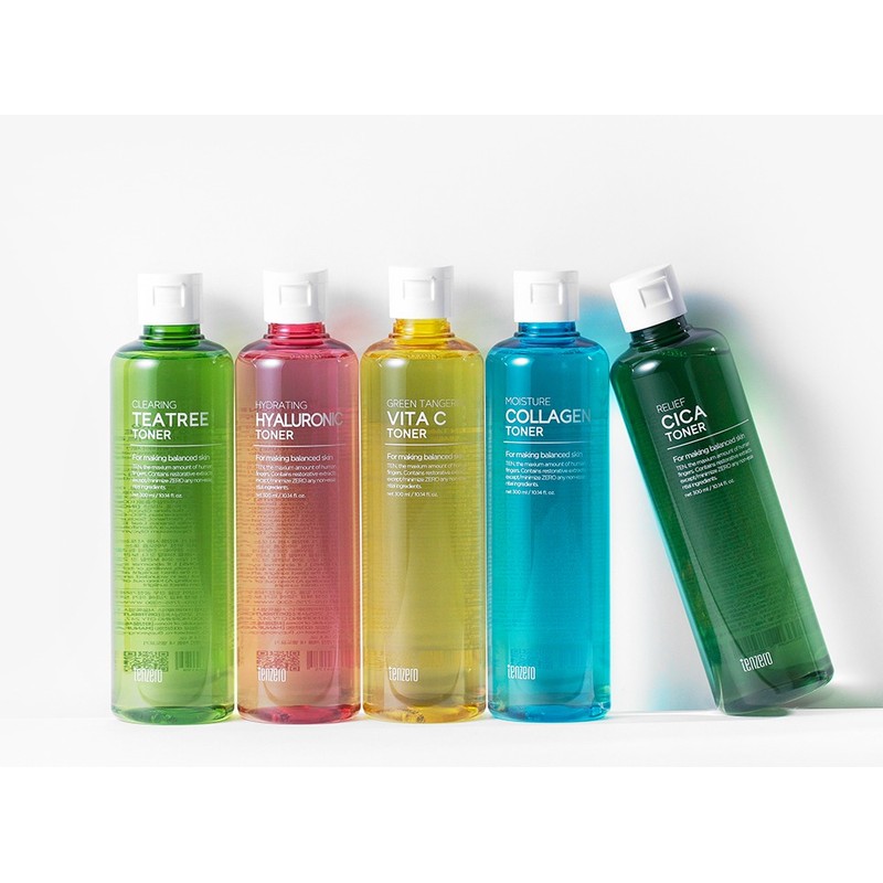 TENZERO 청귤비타씨 토너, 300ml, 1개 TENZERO Citrus Vitamin C Toner,