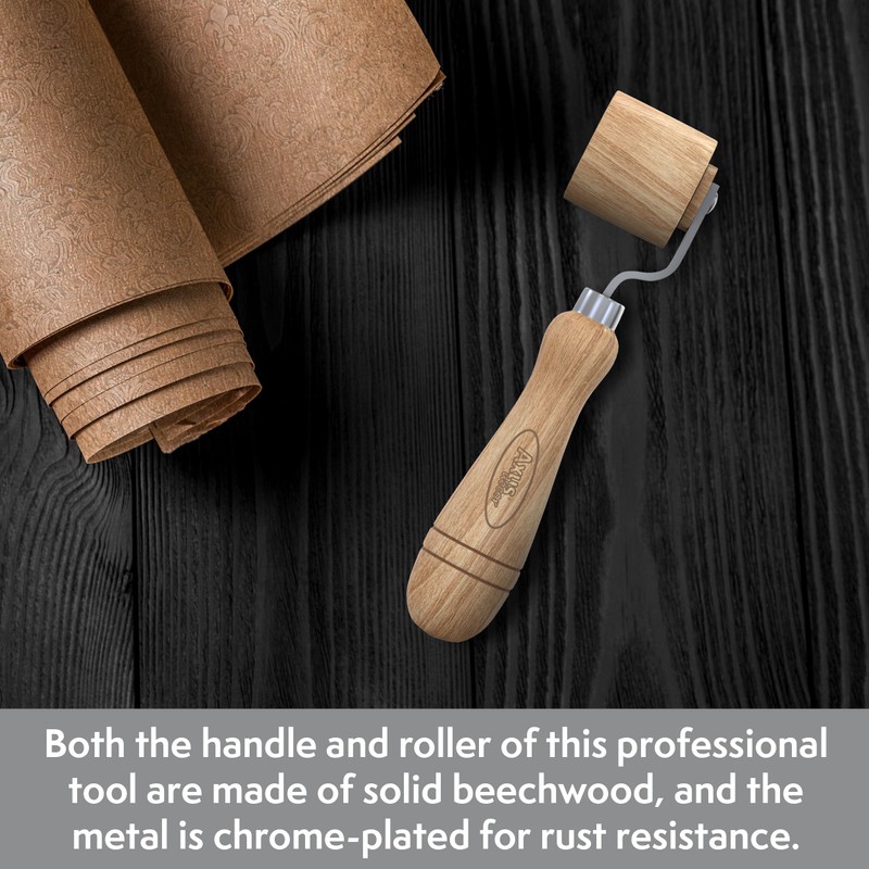 Axus Decor Hardwood Seam Roller (Gray Series) Wallpaper Roller with