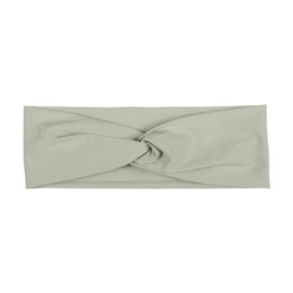 Goody Sport Lycra Head Wrap - 1Ct, Green, Quick-Dry Headbands for Women & Men, Versatile Hair Accessories with Sport-Level Grip, All Hair Types