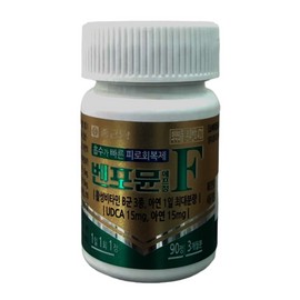 Chong Kun Dang Benfotiamine Fatigue Relief UDCA Active Vitamin 90 Tablets 3 Months Supply / Riboflavin B1 B2 B6 Zinc All-in-one Nutritional Supplement / 종근당 벤포티아민 피로회복제 UDCA 활성비타민 90정 3개월분 / 리보플라빈 B1 B2 B6 아연 올인원 영양제