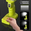 Cordless Work Light, Compatible with Batteries Ryobi 18V One+ Li-ion
