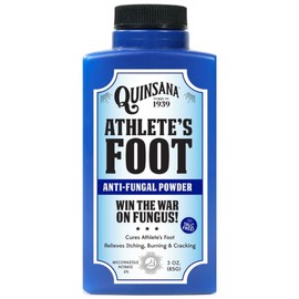 Quinsana Athlete's Foot Powder, 3-Ounce Bottle (1)