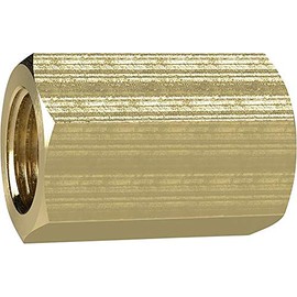 RIEGLER 136127-MS252MU12 Socket with Hexagonal Socket, G 1/2, SW 27, Brass, Pack of 1