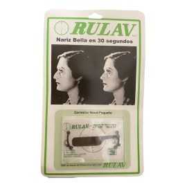 Corrector Nasal Respingador Rulav Extra Grande 3.5 Color Negro