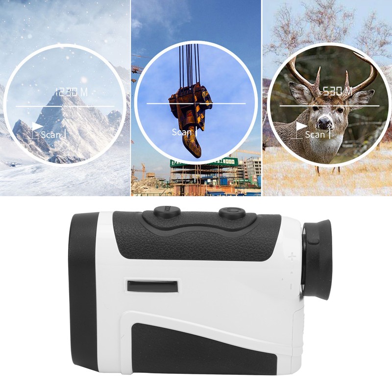 HK1200H Handheld Rangefinder Distance Finder Angle Height Scan Measure Mode