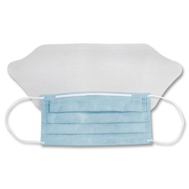 Masks - Surg. Earloop, Blue w/Shield - F.R. - 99% PFE (50)