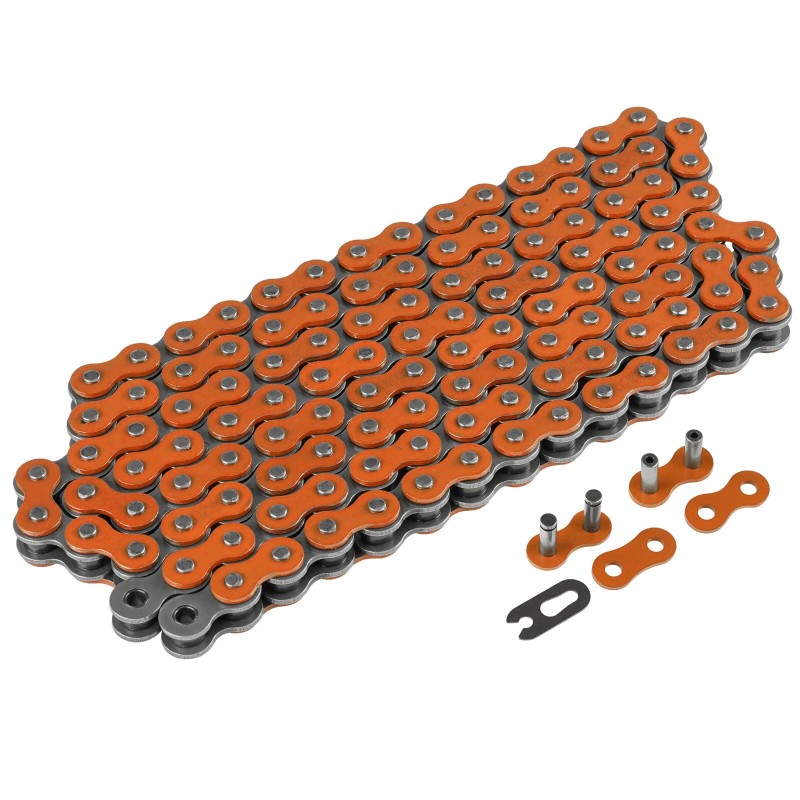 Caltric Orange Drive Chain And Sprockets Kit for Kawasaki KFX400