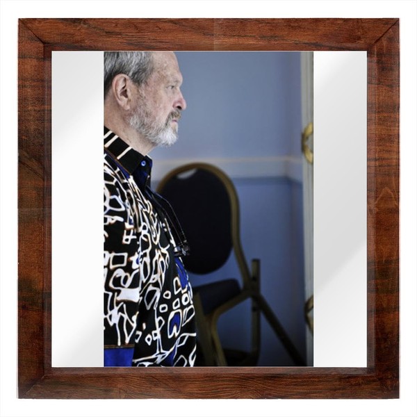 Terry Gilliam - 12X12 Full Color Photo Sign With Hand