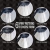 6 Function Handheld Shower Head Kit - High Pressure, Removable