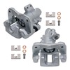 EVERESTWAY Pair Rear Disc Brake Calipers Assembly w/Bracket Compatible with