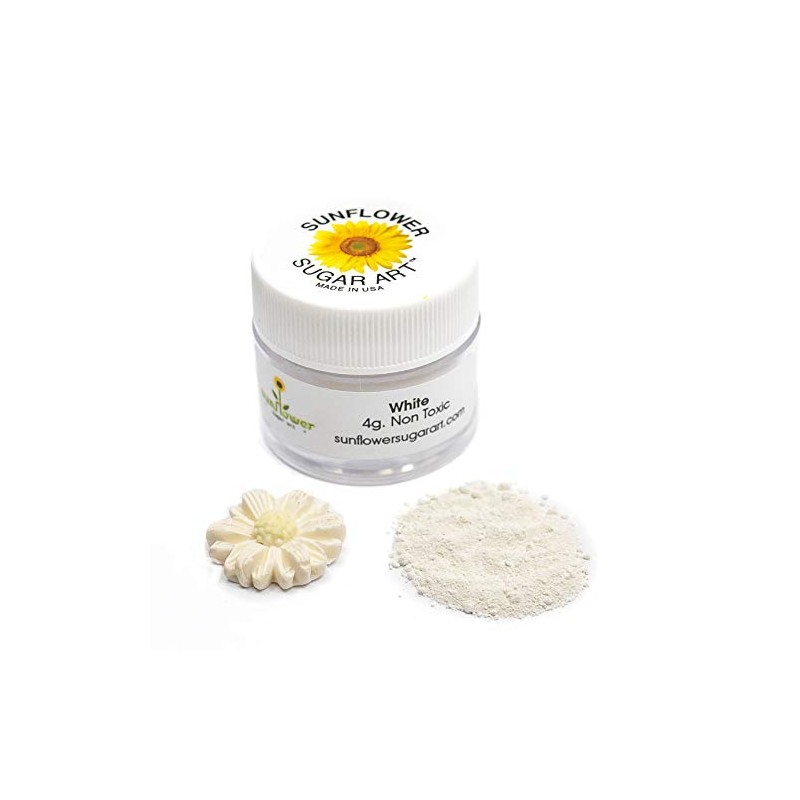 Sunflower Sugar Art White Petal Dust Food Coloring - Premium