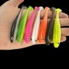 5 Pcs Fishing Lures 10cm Paddle Tail Soft Plastic Artificial