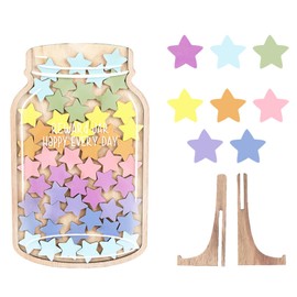 Reward Jar with Star Tokens, Reward Charts for Children Behaviour, Incentive Jar Good Behavior Jar Potty Train Tool for Kids Home School Classroom