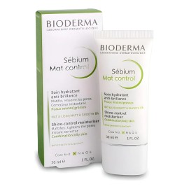 Bioderma Sebium Mat Control 30ml Grasa Día Noche