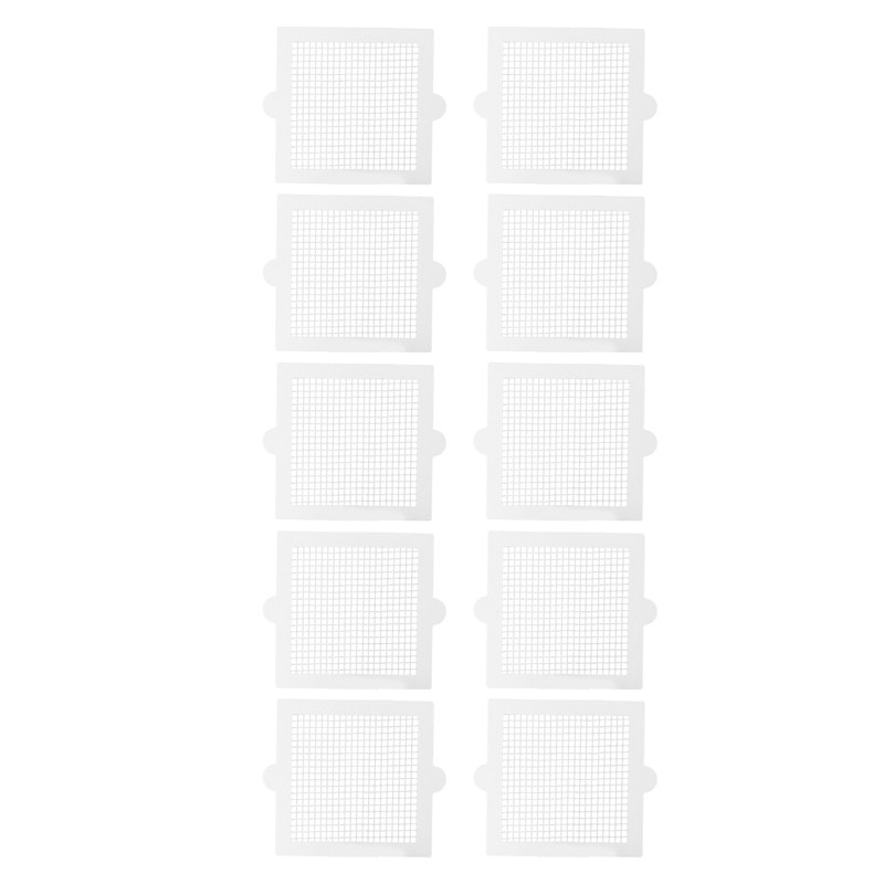 10pcs Disposable Hair Catchers Multipurpose Efficient Quadrate Waterproof Strong Adhesive