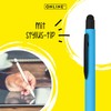 Onlinen Ballpoint Pen Aluminium Stylus Blue, Retractable Ballpoint Pen Made