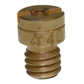 cyclingcolors 1 x Main Nozzle Carburettor Nozzle Nozzles Compatible with Dellorto PHBN PHVA 40 Moped Motorcycle Pocket Bike Quad 50 cc Gas Nozzles Heat Motor Replacement Parts