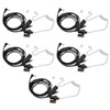 2.5mm Acoustic Tube Earpiece Single Pin PTT Button Walkie Talkie