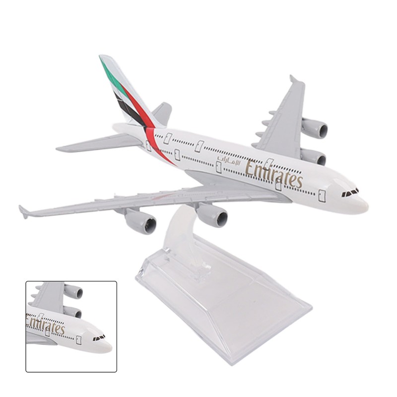 380 Airplane Model Alloy Diecast Ornament Plane Model Toy for