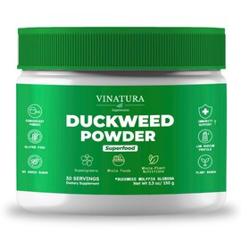 VINATURA Duckweed Powder - Duckweed Supplement, Superfood Digestive Health, Fiber-Superfood Powder of Wolffia Globosa