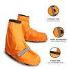 sweatness Waterproof Bicycle Shoe Covers with Saddle Cover Size 44-46