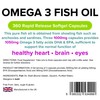 Lindens Omega 3 Fish Oil 1000mg Capsules - 360 Pack