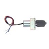 12V Electric Exhaust Solenoid High Accuracy Anti Interference 4 Wire