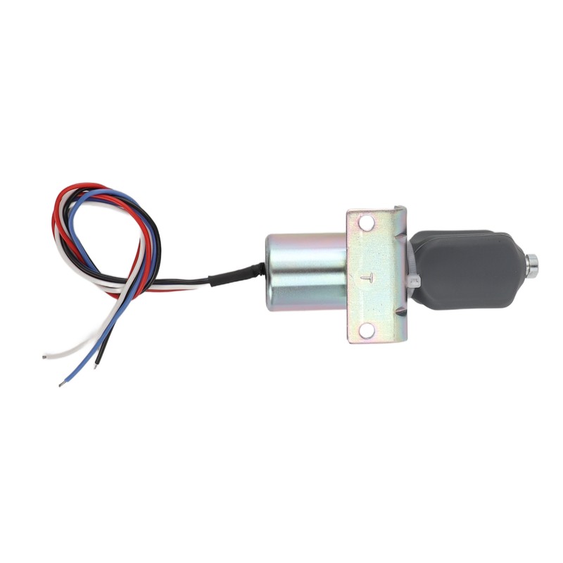 12V Electric Exhaust Solenoid High Accuracy Anti Interference 4 Wire