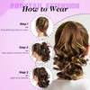 Sleekcute Clip On Ponytails for Women Ponytail Extension Natural Looking