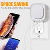 YUNLEX 4 Pack Amber Night Light, Dusk to Dawn Sensor,