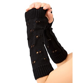 OTPEH Arm Warmers Fairy Grunge Fingerless Punk Goth Emo Gloves Y2K Accessories Cottagecore