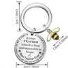 QMVMV Teacher Gifts Keyring Graduation Gifts 2024 Teacher Appreciation Gift