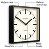 JONES CLOCKS® Box Railway wall Clock | Square Station Clock