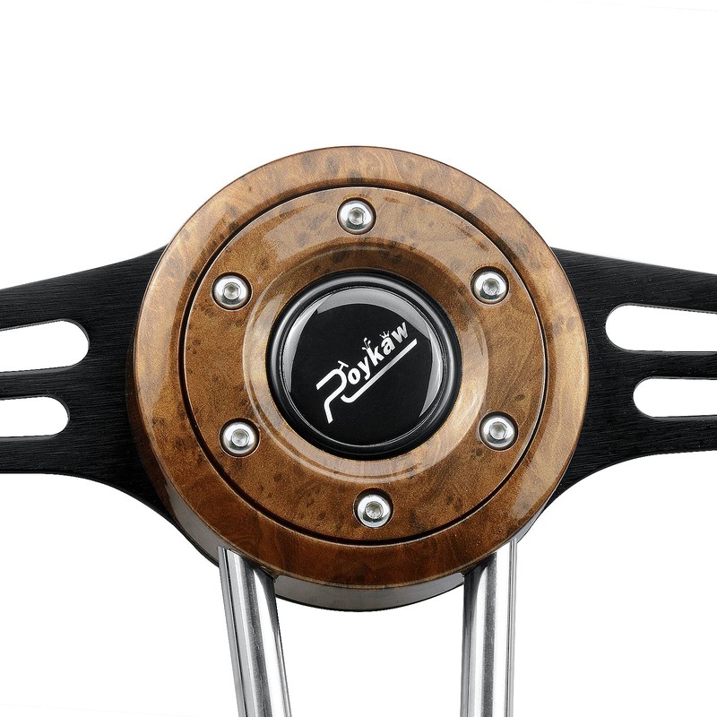 Roykaw Golf Cart Steering Wheel Compatible with Yamaha EZGO Club