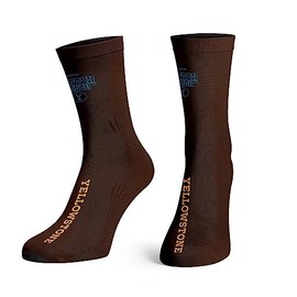 Bioworld Yellowstone Dutton Ranch Crew Socks, Men's, Unisex-Adults, 1 Pair, Multicolor, Size Mens 8 - 12