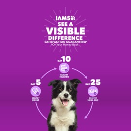 Iams Dry Dog Food Advanced Health Mobility Support Chicken and Whole Grain Recipe Adult Dry Dog Food, 36 lb. Bag