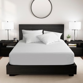 Protect-A-Bed AllerZip Zippered Mattress Encasement Queen, Bed Bug Proof and Dust Mite Proof Six-Sided Mattress Protector, 100% Waterproof Washable Cover, Fits 11"-18" Mattresses​