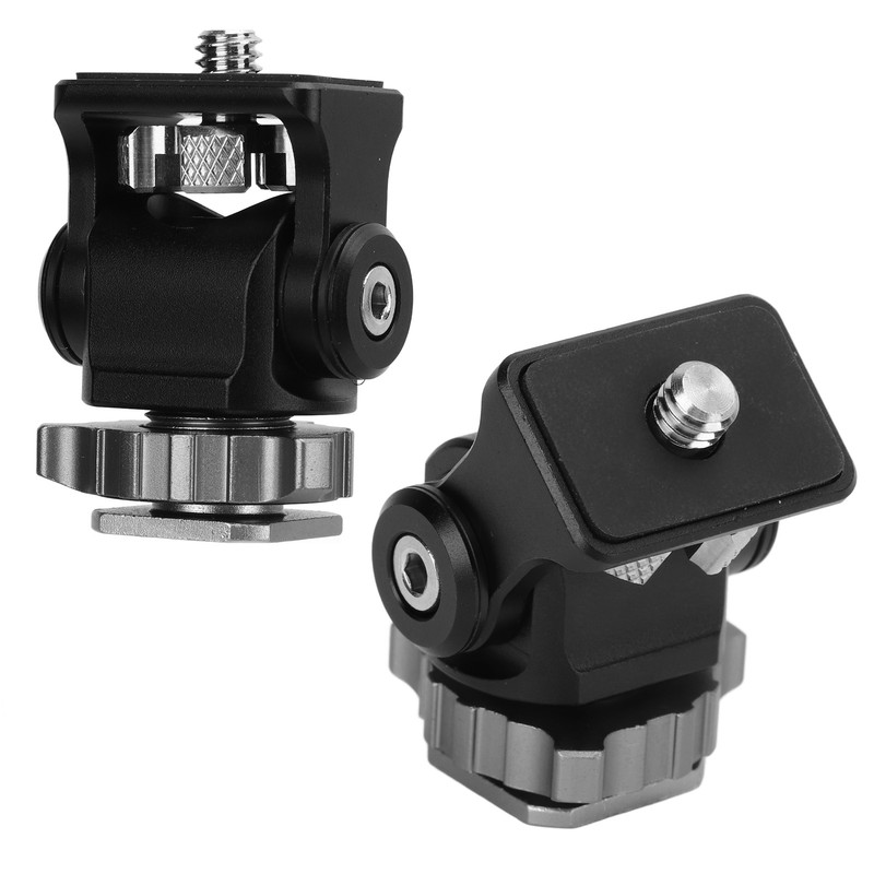 Field Monitor Swivel Mount Aluminium Alloy 1/4in Screw Interface Field